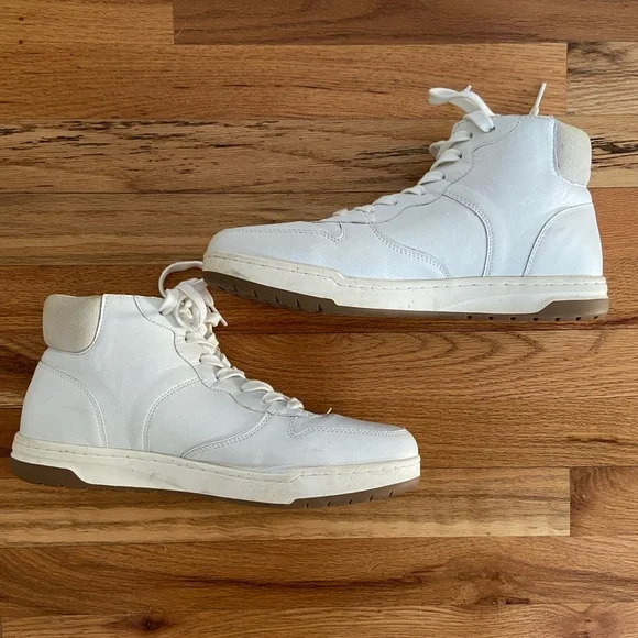 Madewell Court Hightop Sneakers in Neutral, Women’s Size 12 - Picture 7 of 12